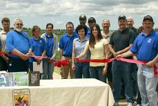 Dedication Vaillancourt-Schneck Trail Credit: Chris Bailey